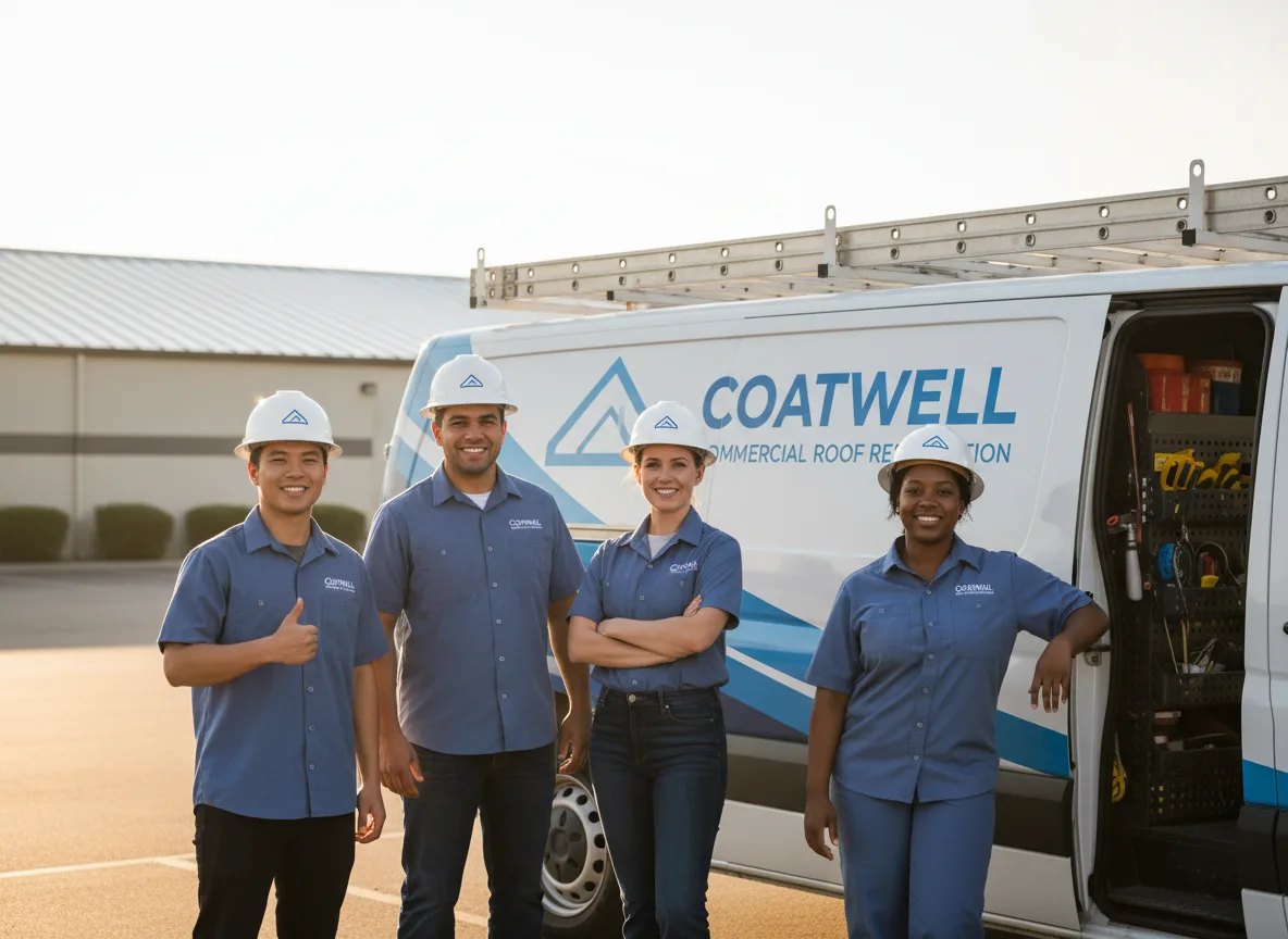 Commercial roof coating company in Slaughter, LA